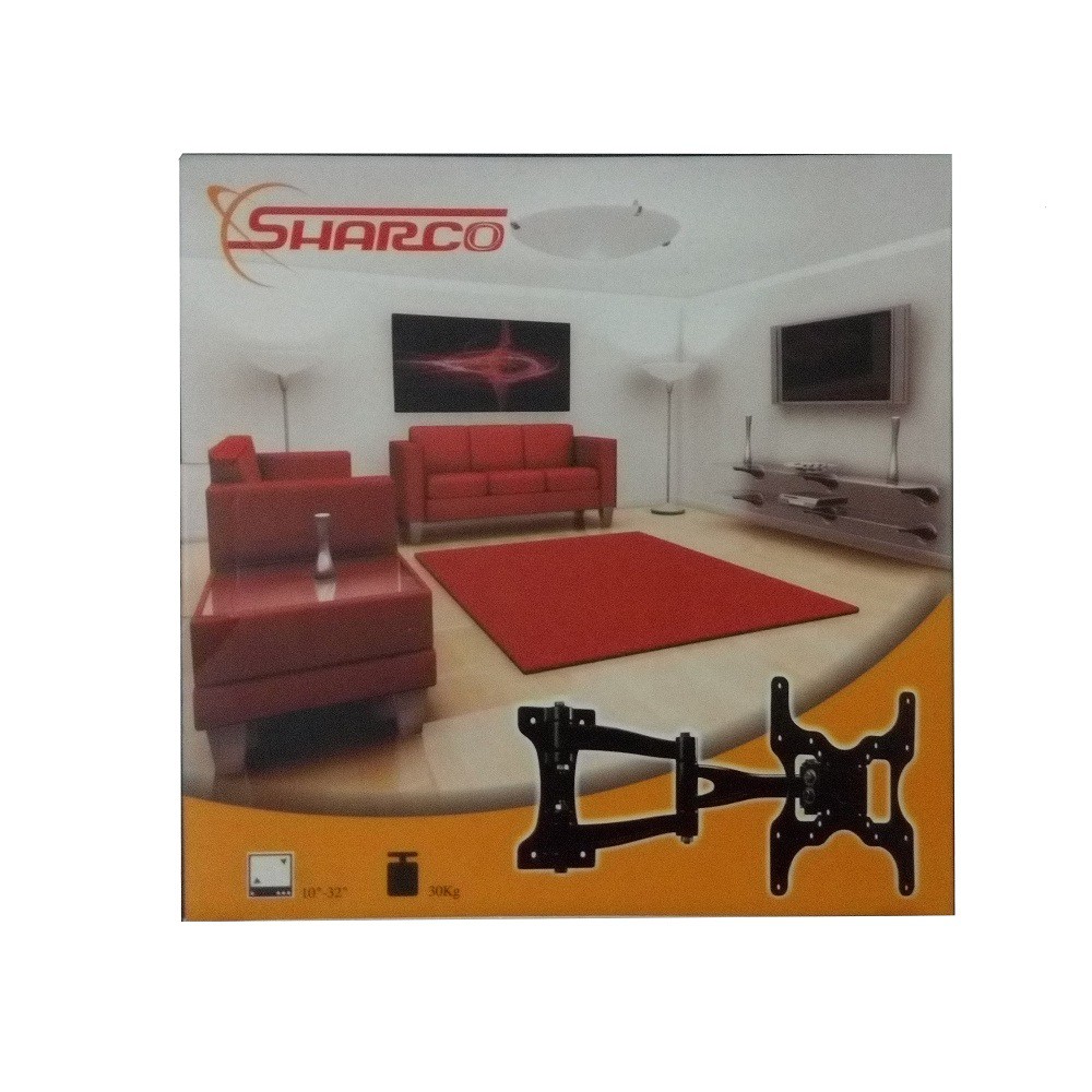 Jual Sharco Bracket Dual Arm Wall Mount PLASMA/LCD/LED TV Universal 10 ...