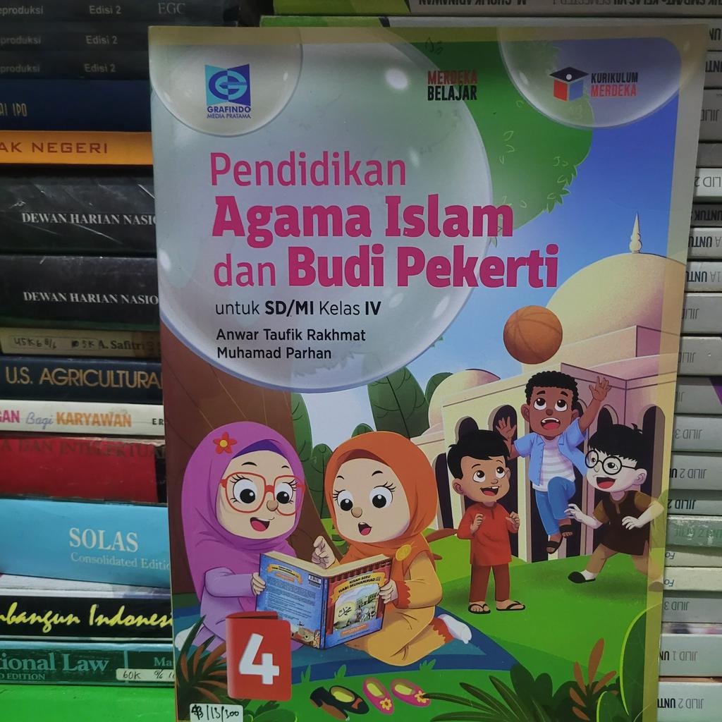 Jual BUKU PENDIDIKAN AGAMA ISLAM DAN BUDIPERKERTI KELAS 1 DAN 4 SD ...