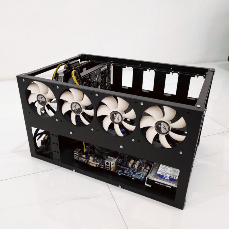 Jual RACK RAK MINING RIG 6 VGA 1 PSU | Shopee Indonesia