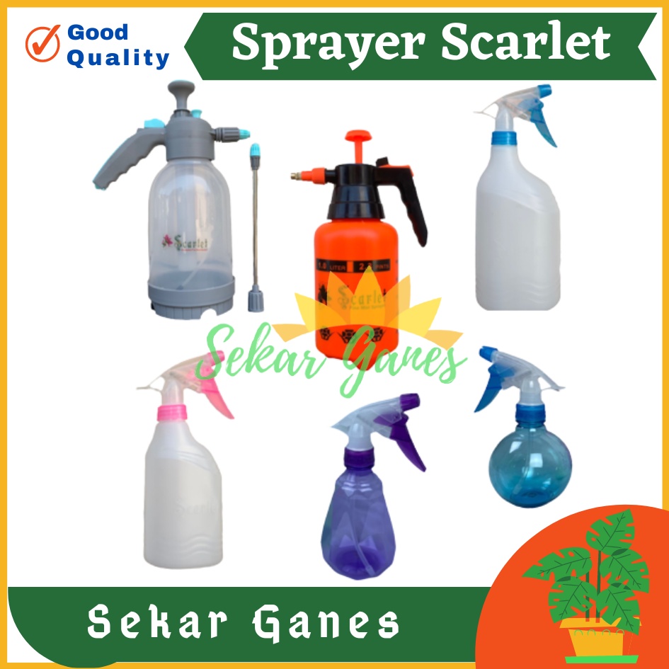 Jual Sprayer 300 Ml 350 Ml 500 Ml 1 Liter 2 Liter Sprayer Semprotan Air ...