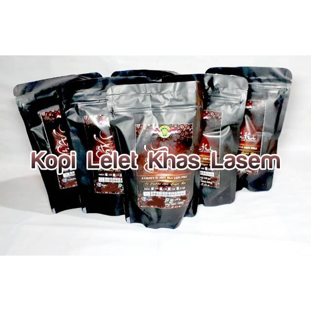 Jual Kopi Lelet Khas Lasem Rembang 100 Original Coffee 100 200gr