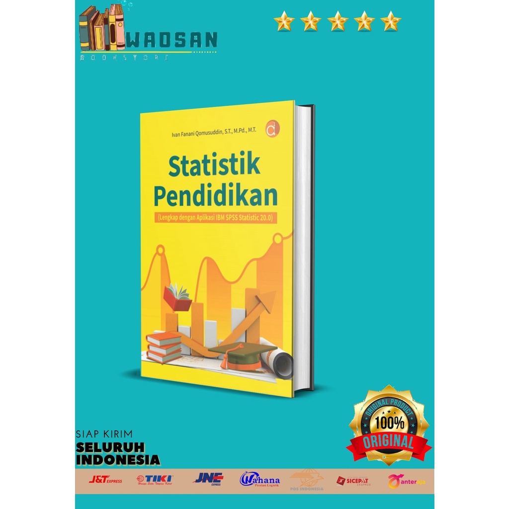 Jual PROMO !! Buku Statistik Pendidikan (Lengkap Dengan Aplikasi IBM ...