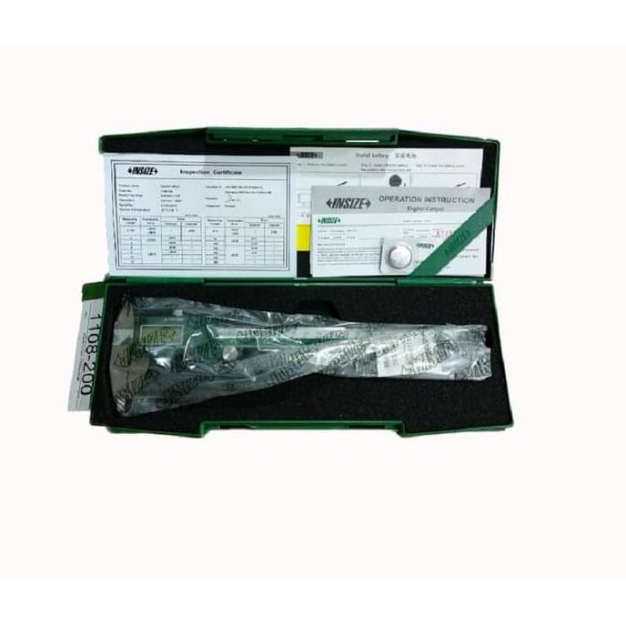 Jual Insize 1108-200 Sigmat Digital Caliper 8 inch | Shopee Indonesia