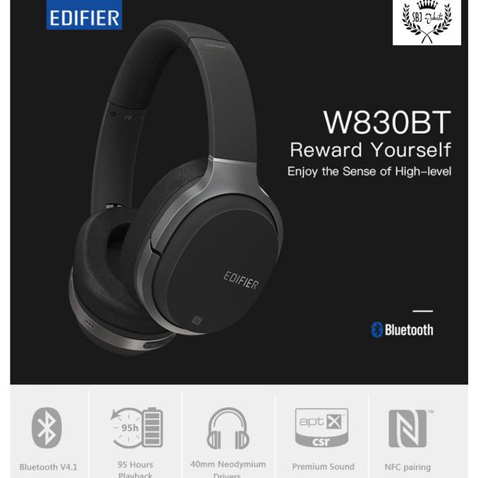 Jual Edifier W830bt Over Ear Wireless Headphones Wmic Headphone Bluetooth Shopee Indonesia 4558