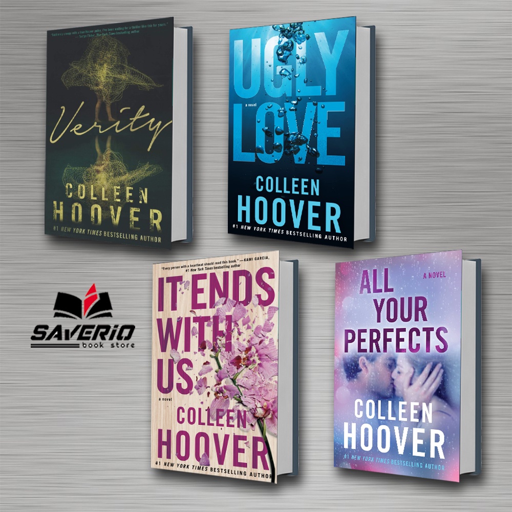 Jual Colleen Hoover Books Collection (it ends with us, Ugly Love ...