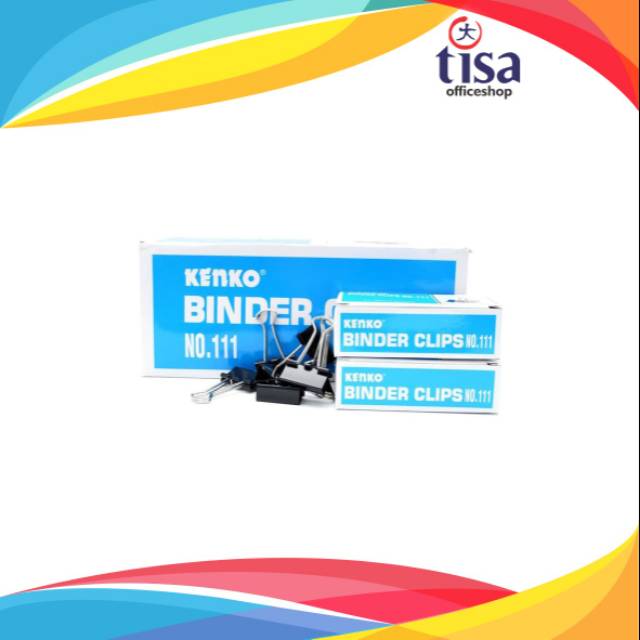 Jual Binder clip Kenko No 111 Shopee Indonesia