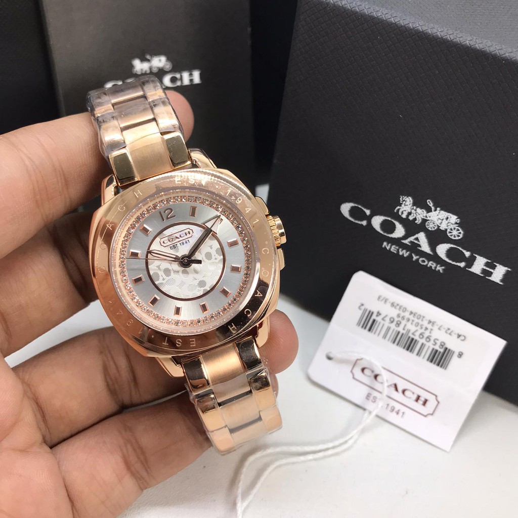 Original Coach Est 1941 Watch Price Jam Tangan Coach 35mm Original