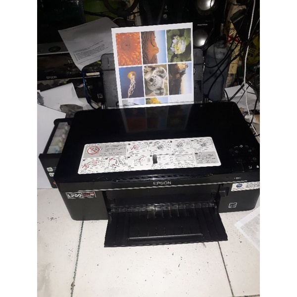 Jual Printer Epson L200 Seken Multi Fungsi Normal Siap Pakai Shopee Indonesia 9106