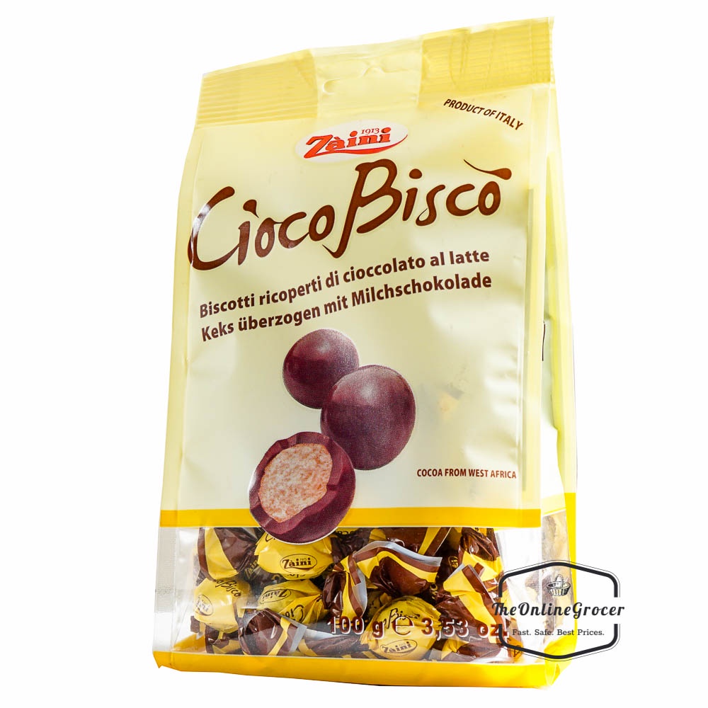 Jual Zaini Chocolate Ciocobisco 100gr – Coklat Biskuit | Shopee Indonesia