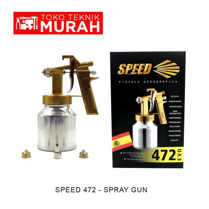 Jual Speed Spray Gun 472 Tabung Bawah | Shopee Indonesia