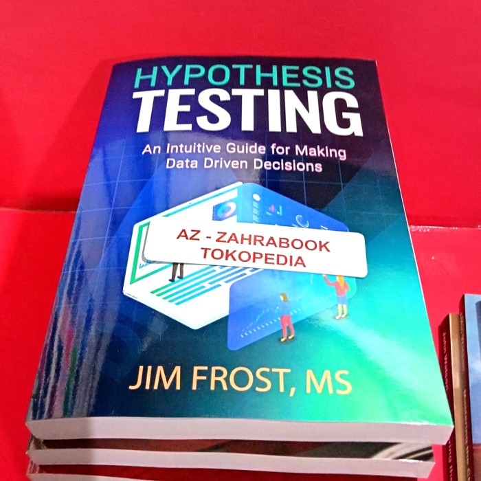 Jual buku Hypothesis Testing Jim Frost ukuran standar Shopee Indonesia