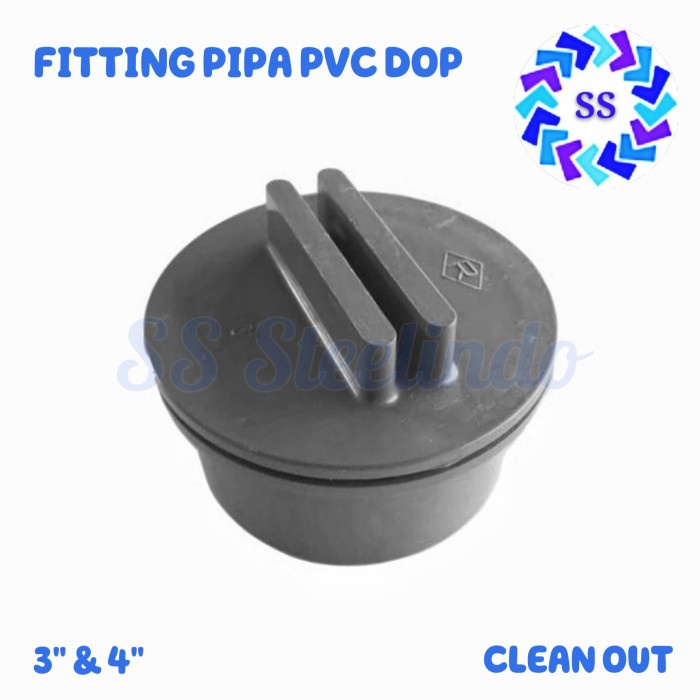 Jual Fitting Sambungan Pipa Pvc Rucika Power Tutup Dop Clean Out Bak