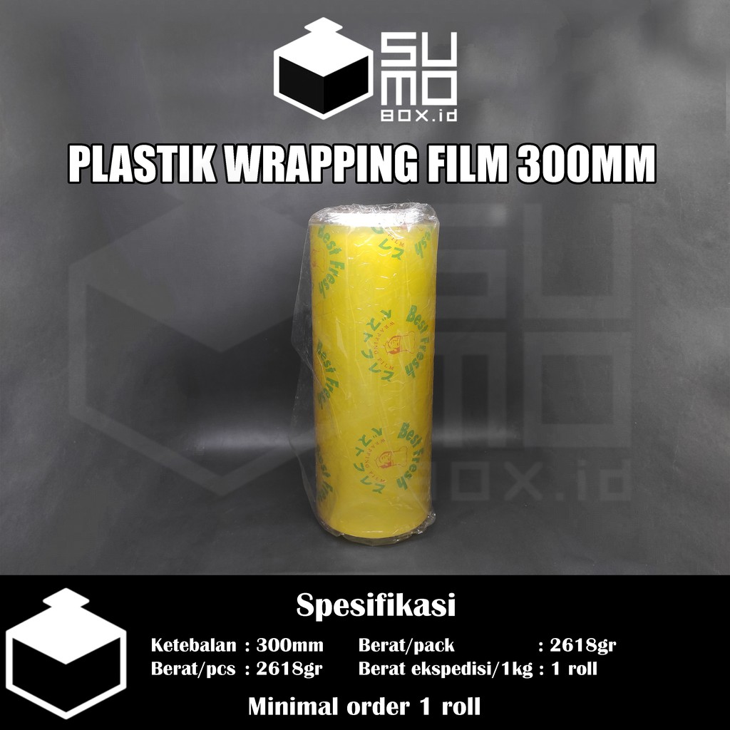 Jual Plastik wrapping best fresh 30cm x 500m pembungkus wrap makanan ...