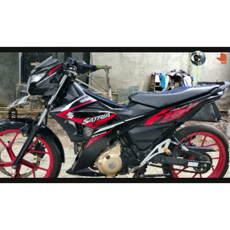 Jual Step Underbond CUSTOM Buat Satria Fu karbu / Satria Fu 150/fi ...