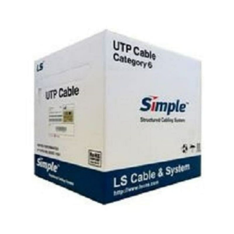 Jual LS Kabel UTP Cat 6 305Meter Grey | Shopee Indonesia