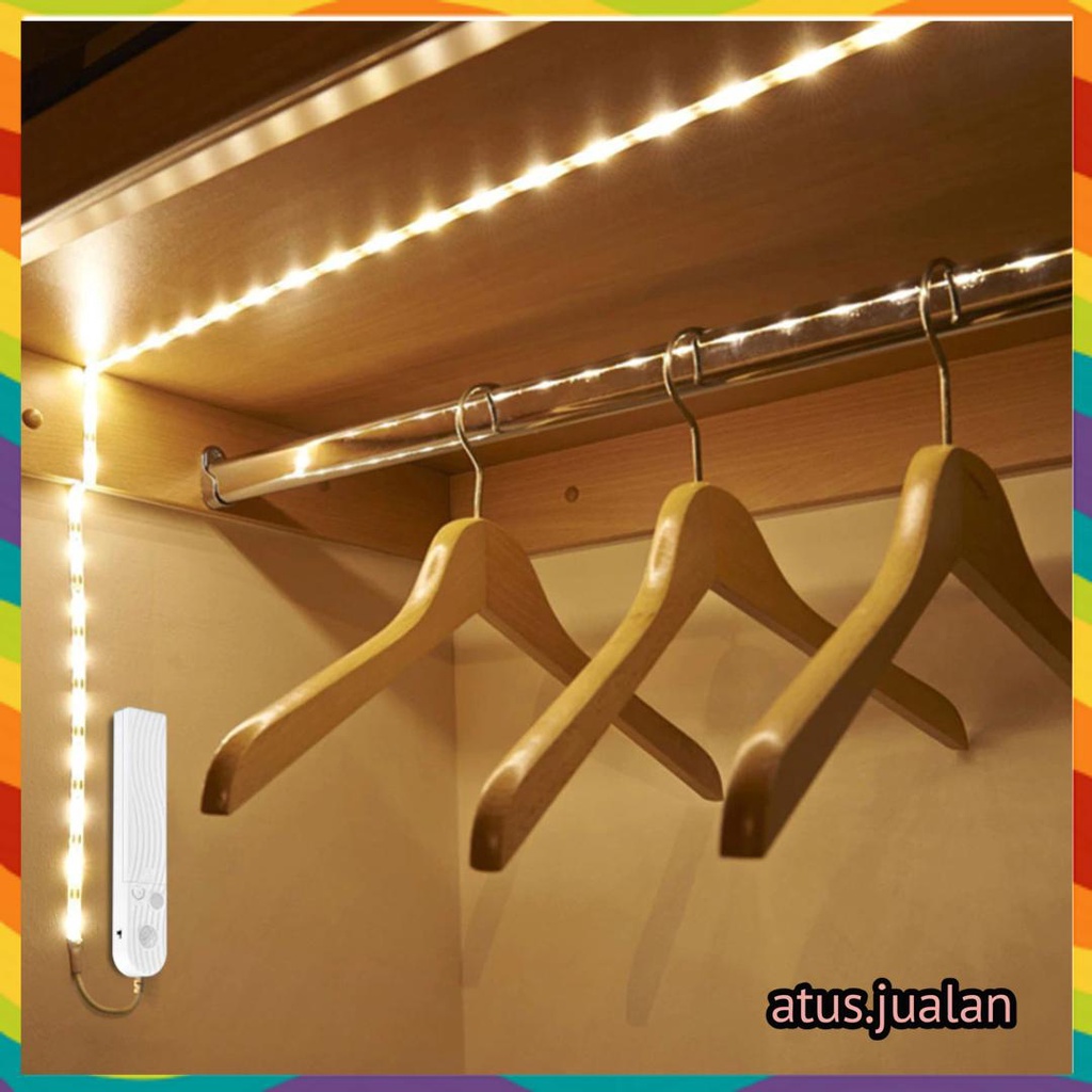 Jual Lampu LED Strip dengan Sensor Gerak 1M - Warm White 3000K - 2835 ...
