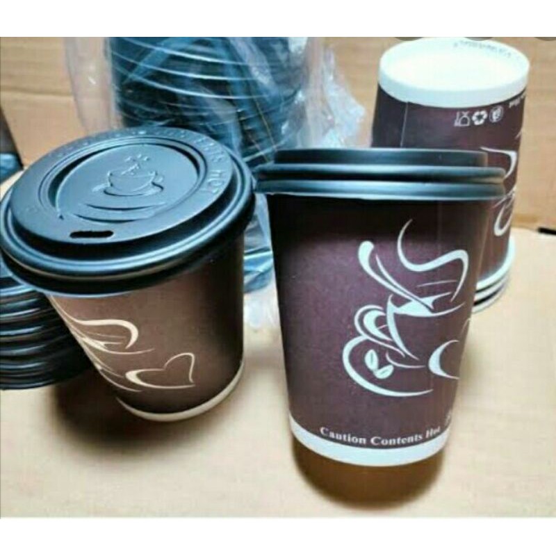 Jual PAPER CUP KOPI 9 Oz TANPA TUTUP MURAH | Shopee Indonesia