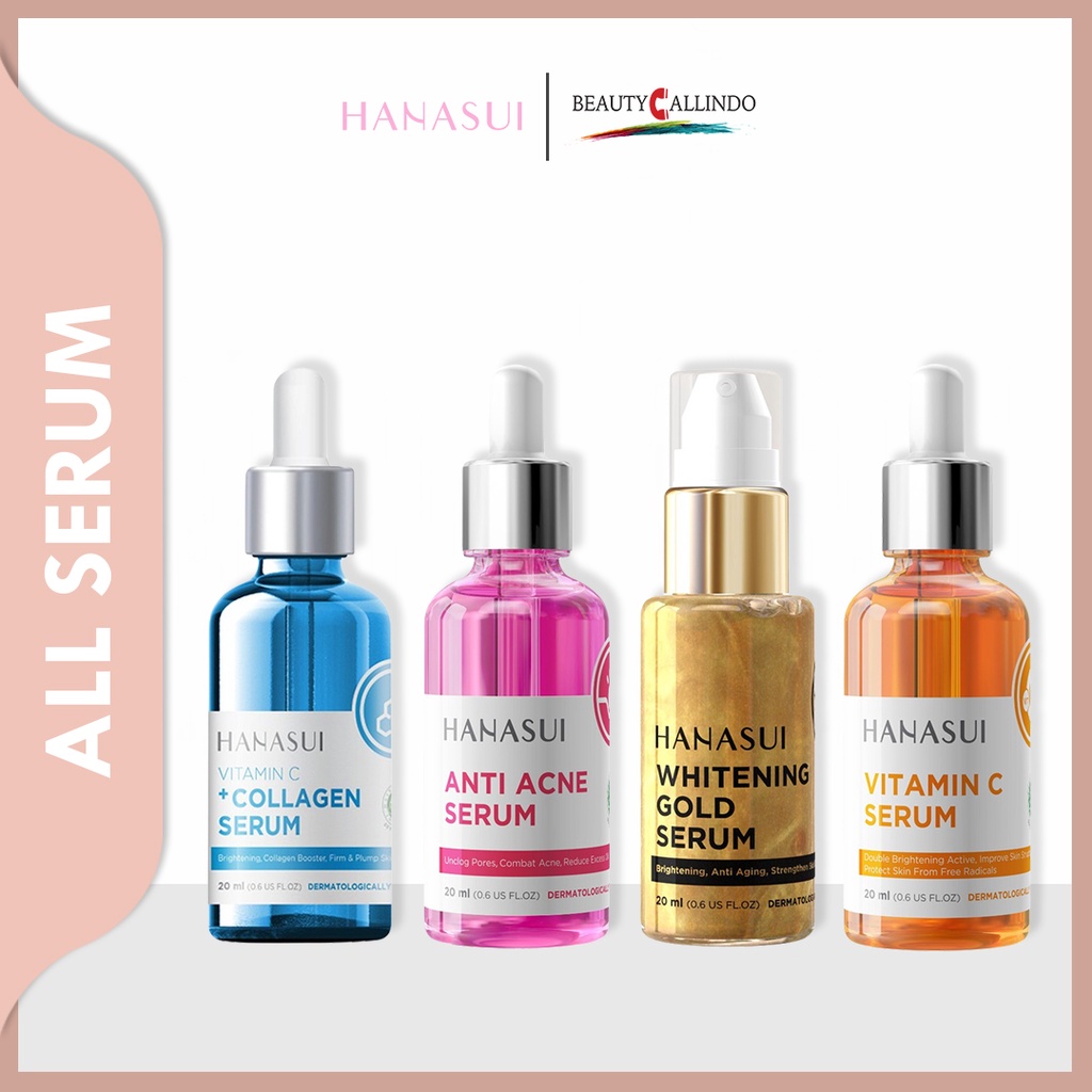 Jual HANASUI SERUM VITAMIN C & COLLAGEN | SERUM VITAMIN C | ANTI ACNE ...