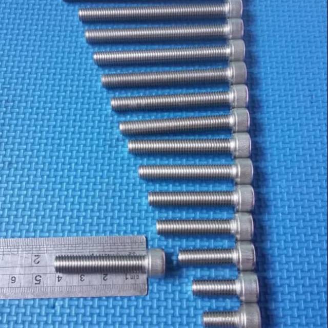 Jual Baut L Stainless L X Mm Shopee Indonesia