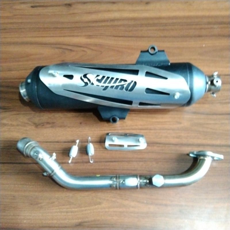 Jual Knalpot Standar Racing New N-max 2020 type M1 Bulat Shijiro Racing ...