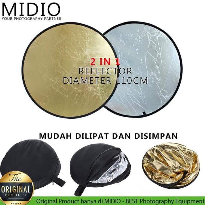 Jual Bisa Cod Reflektor Studio Foto In Midio Ukuran Gold Dan Silver Reflektor Terpercaya