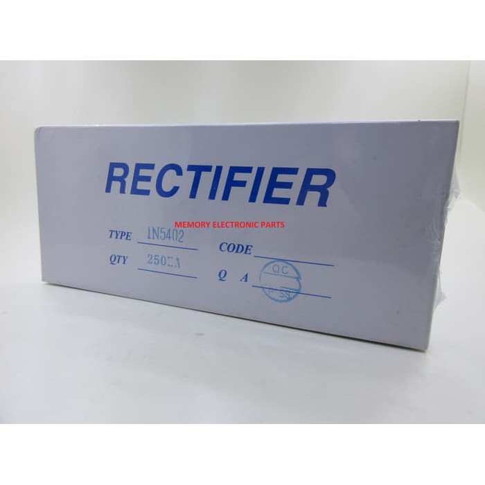 Jual Dioda 3 Ampere (IN5402) / Rectifier 3A (Harga per 250pcs) | Shopee ...