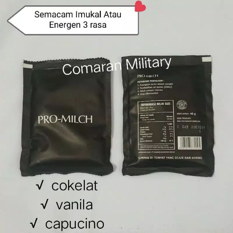 Jual IMUKAL RANSUM PROMILCH TNI / MINUMAN CEREAL IMUKAL | Shopee Indonesia