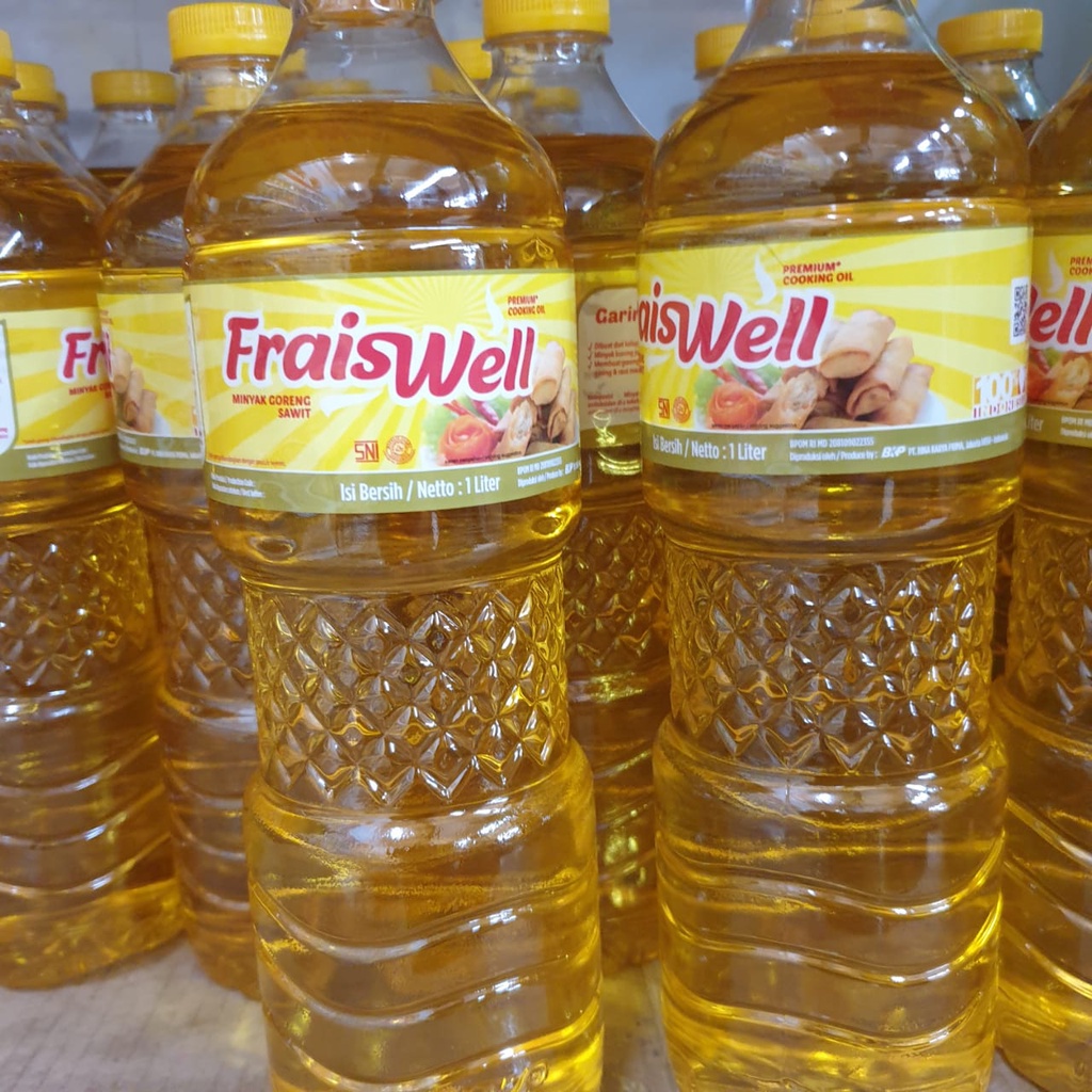 Jual Minyak Goreng Fraiswell botol 1L liter SATU LITER BOTOLAN | Shopee ...