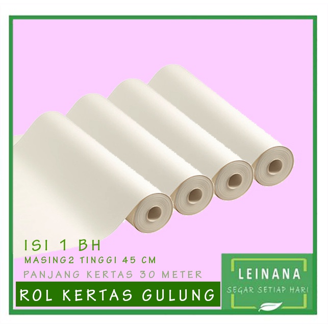 Jual MALA kertas ROLL / drawing paper rol / kertas lukis rol untuk anak ...