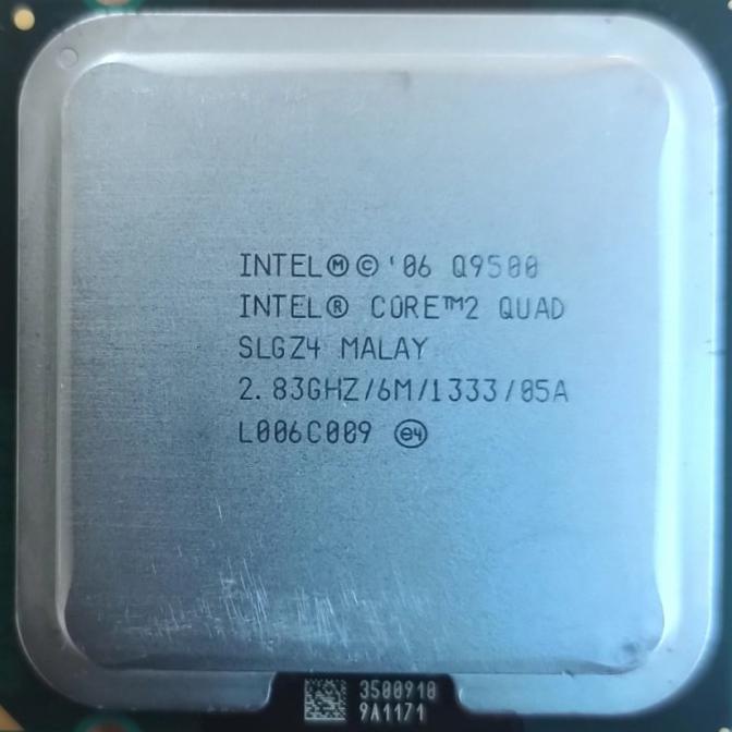 Jual Intel Core 2 Quad Processor Q9500 (6M Cache, 2.83 Ghz, 1333 Mhz ...