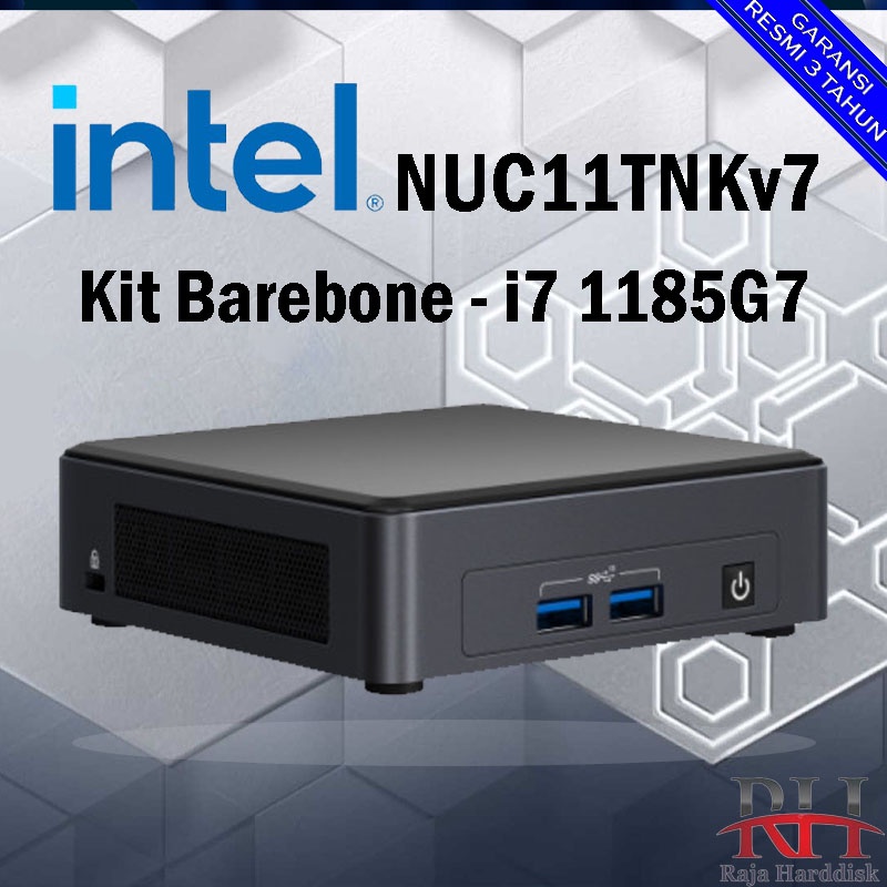 Jual Intel Nuc Mini Pc NUC11TNKv7 Kit Barebone - Intel Core i7