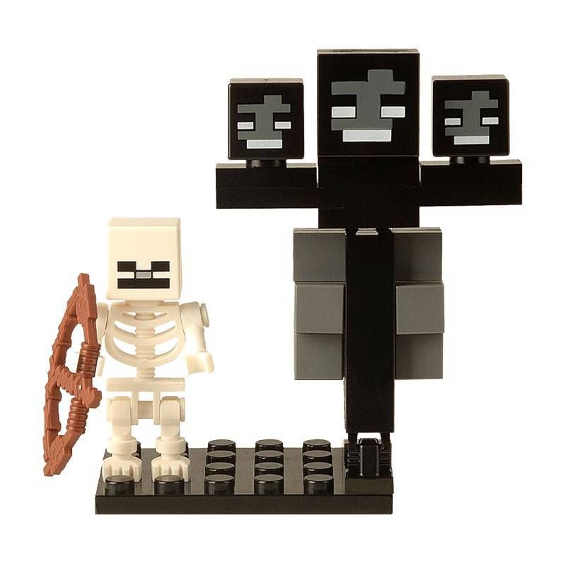 Jual Lego Skeleton Wither Minifigure Minecraft Mine Craft Swat NyaKai ...