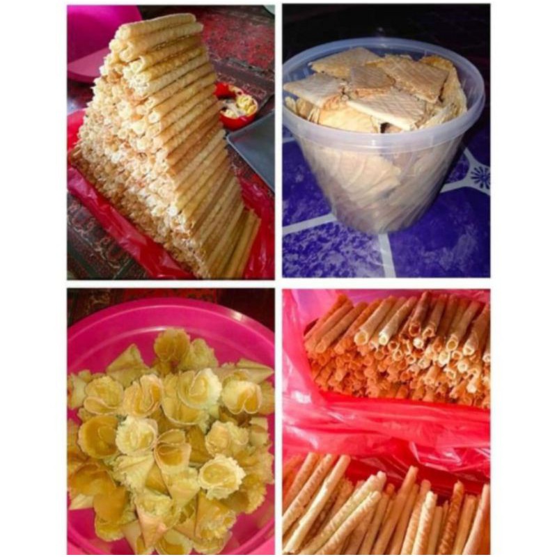 Jual KUE ROKO/KUE SEMPRONG ASLI KHAS MARTAPURA KEMASAN TOPLES 100 PCS ...