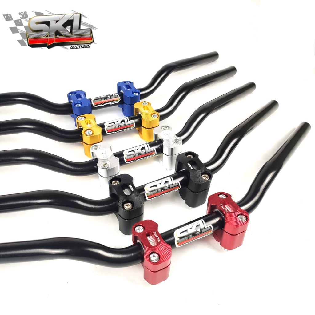 Jual Paket Stang RZR Custom Balap Roadrace include Raiser CNC Universal ...