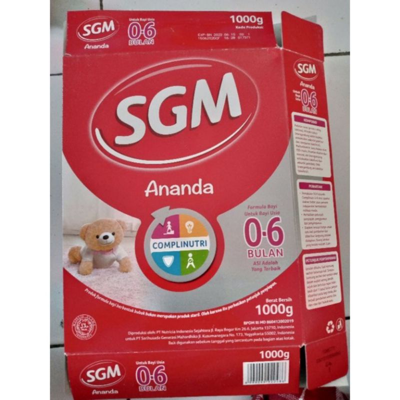 Jual Kardus Bekas Susu SGM dan Vidoran | Shopee Indonesia