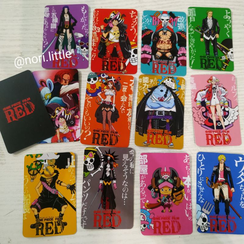 Jual Photo Card ONE PIECE RED FILM Uta - fans made [nori.little ...