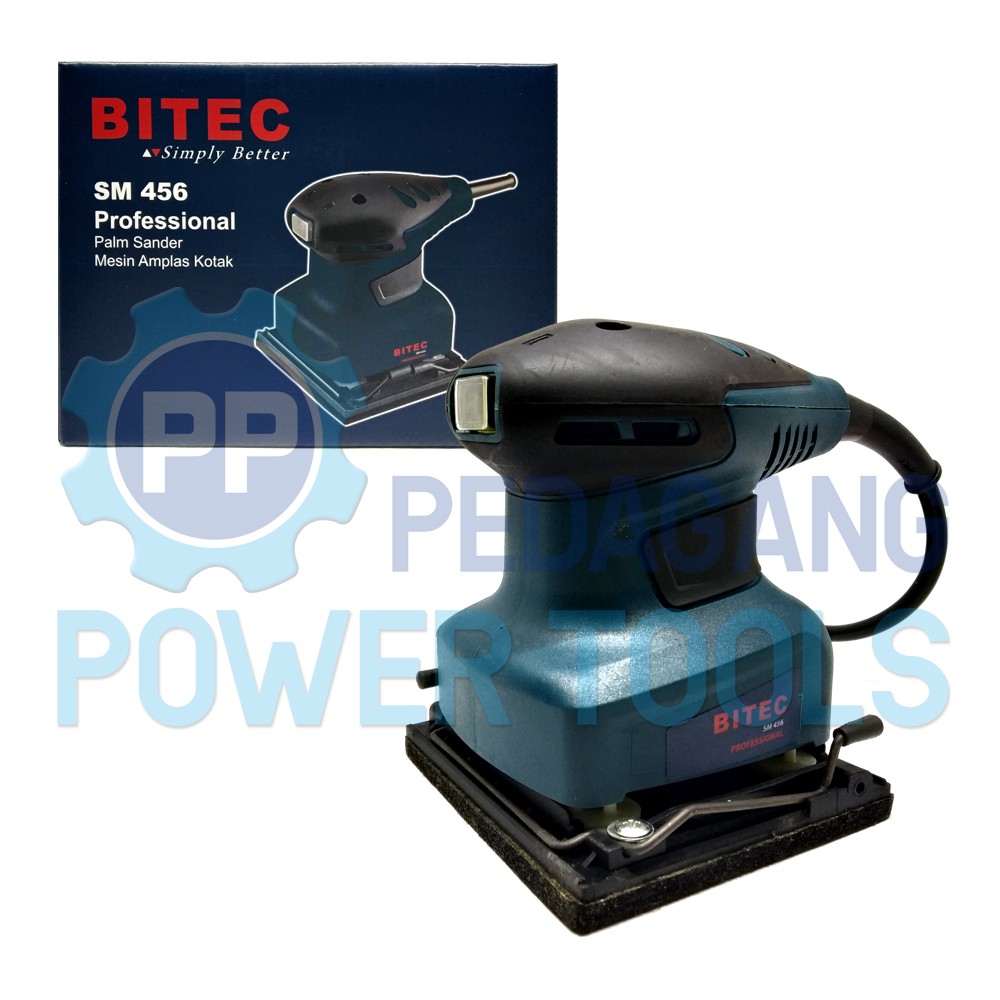 Jual Bitec Sm Mesin Amplas Kotak Persegi Palm Sander Orbital Sm Shopee Indonesia