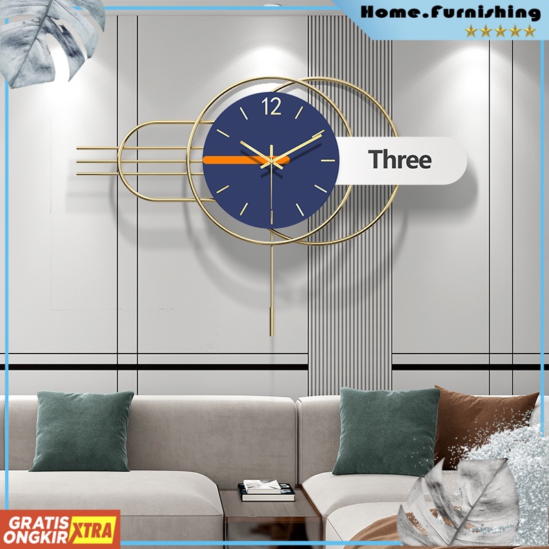 Jual Wall Clock / Watch / Wall clock modern simple clock living room