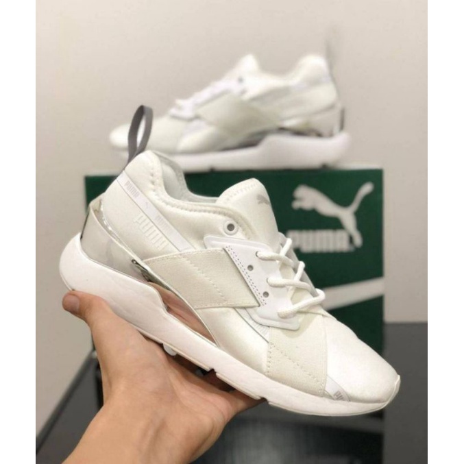 Sepatu Puma Muse Blancas Sneakers Zapatillas Puma Mujer Muse Satin