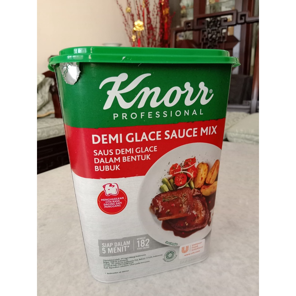 Jual Knorr Demi Glace Sauce Mix Powder 1 KG Shopee Indonesia