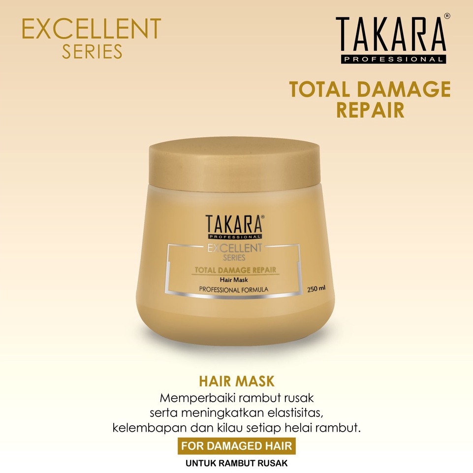 Jual RAYA TAKARA PROFESSIONAL Hair Mask Excellent Series Total Damage ...