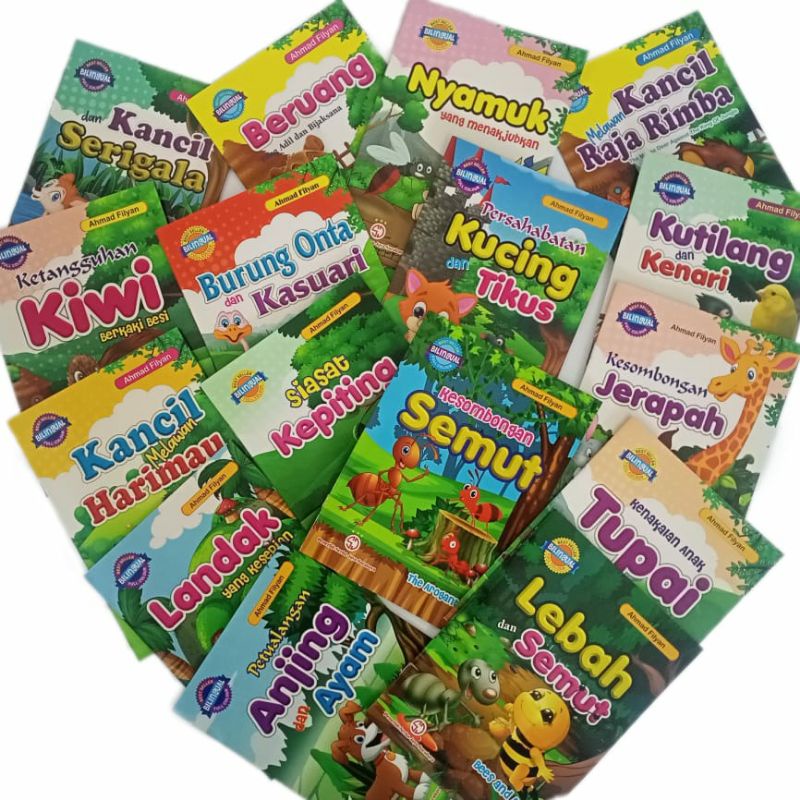 Jual BUKU CERITA ANAK BERGAMBAR SERI HEWAN | Shopee Indonesia