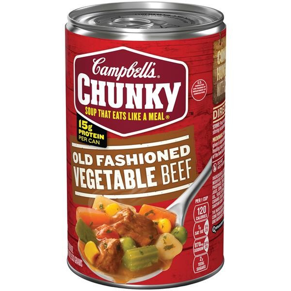 Jual Campbell's Chunky Soup Old Fashioned Vegetable Beef Instant Food ...