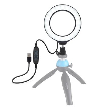 Ringlight 16cm 8W 6 Inch Halo Ring Light Lampu Bundar Selfi Selfie Makeup Tiktok Smartphone