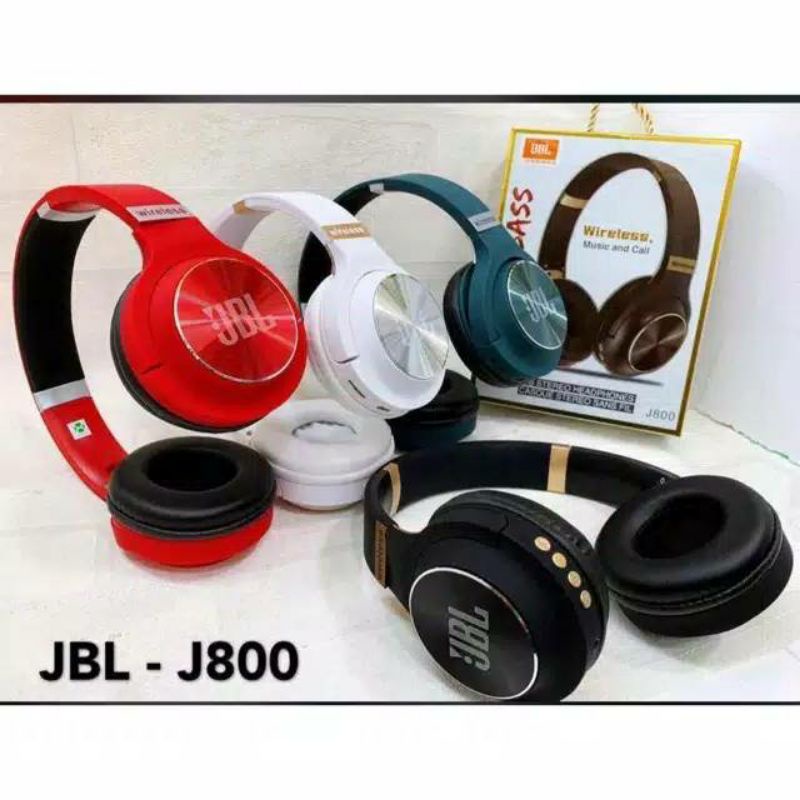 Jual Headset Bando Earphones bluetooth JBL J800 Shopee Indonesia