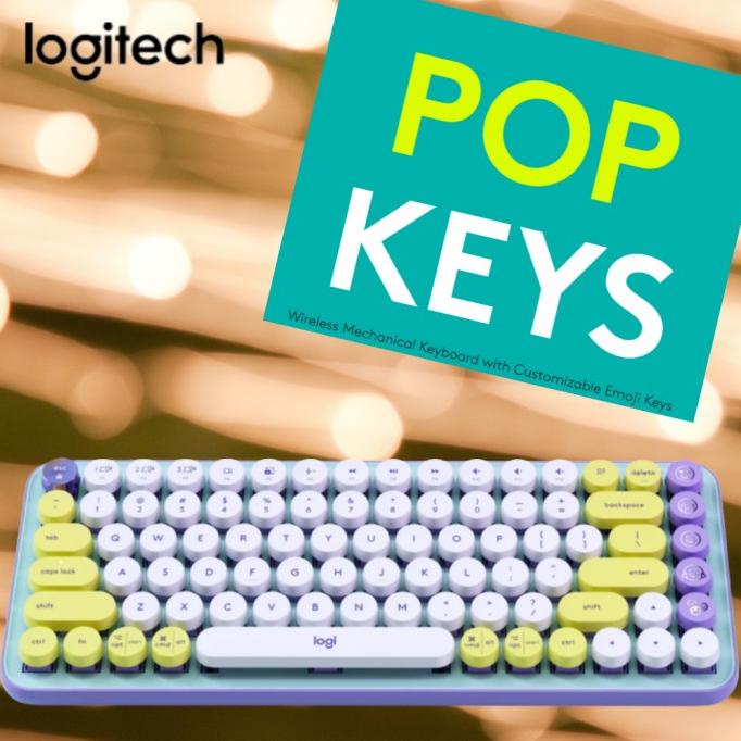 Jual logitech pop keys wireless mechanical keyboard Shopee Indonesia