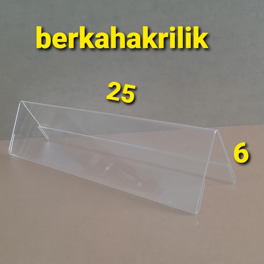 Jual Akrilik Papan Namaakrilik Segitigaakrilik Meja Shopee Indonesia 8310