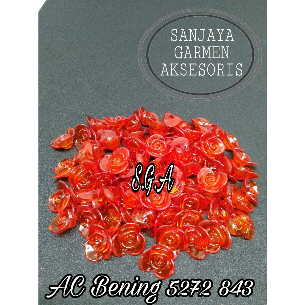 Jual Manik Bening / Mote Bening / Manik Bunga / Mote Bunga / Manik ...