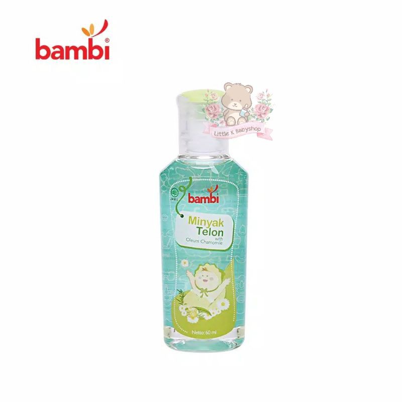 Jual Bambi Baby Minyak Telon 60 Ml | Shopee Indonesia