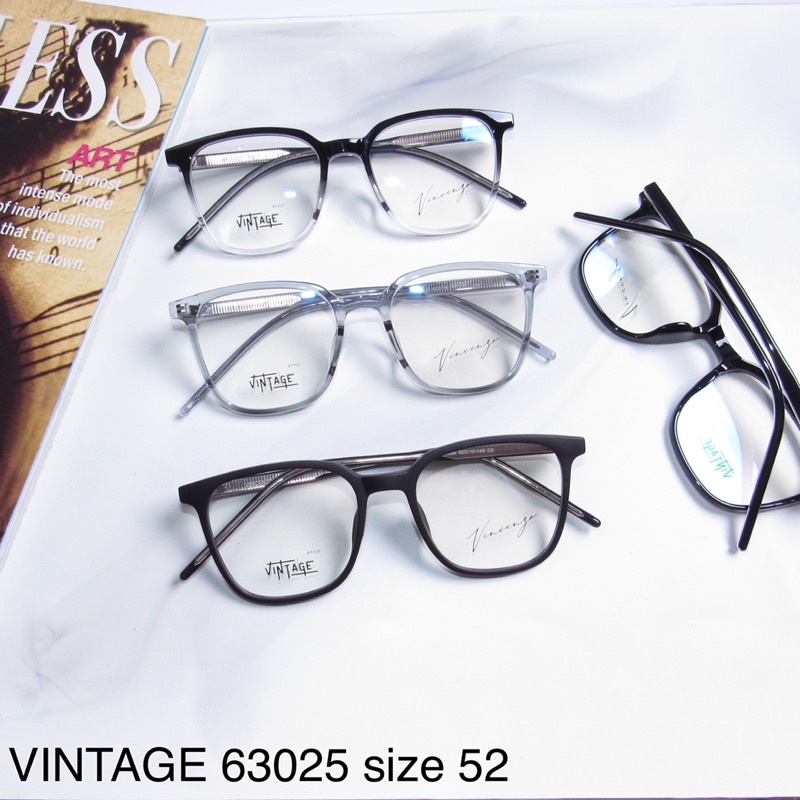 Jual KACAMATA FRAME VINCENZO VINTAGE PHOTOCROMIC | Shopee Indonesia